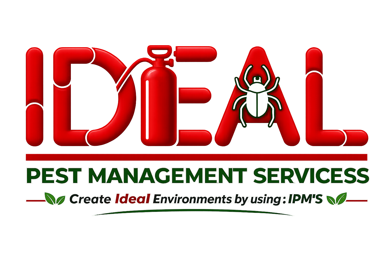 Ideal Pest Management Service Logo